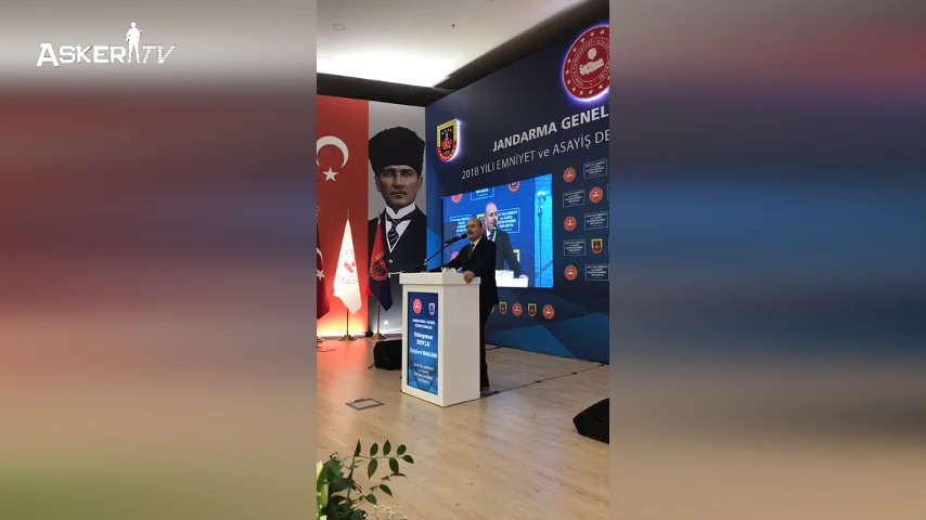 Süleyman Soylu | Jandarma Genel Komutanlığı Değerlendirme Toplantısı